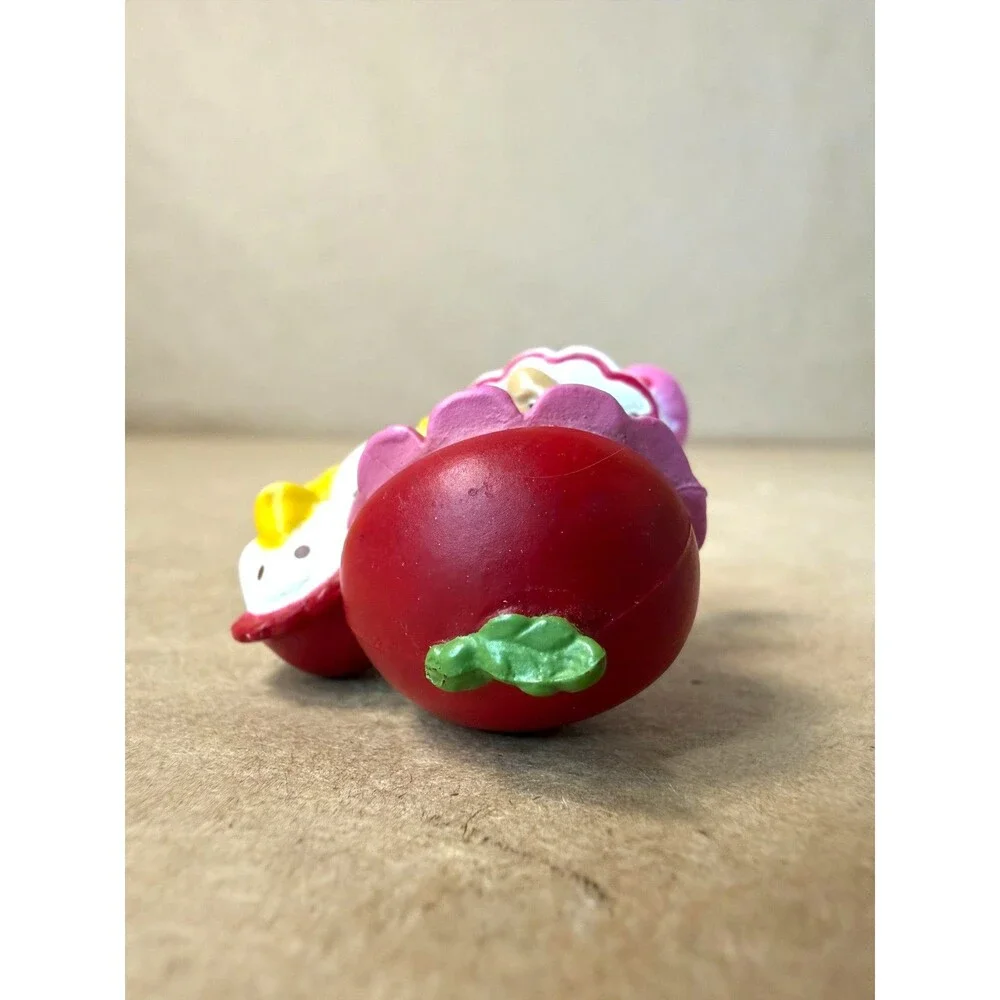Vintage 1982 Strawberry Shortcake PVC Miniature: Cherry Cuddler with Gooseberry - Picture 8 of 10